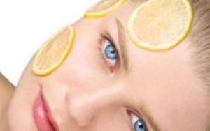 Отбеливающая маска с лимоном